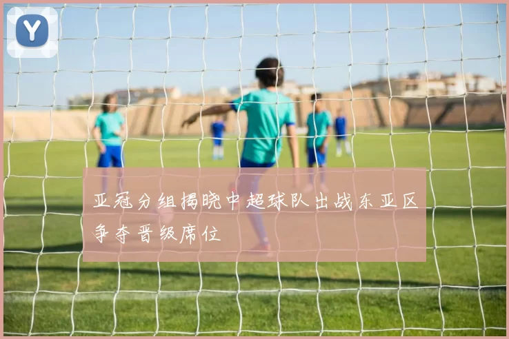 亚冠分组揭晓中超球队出战东亚区争夺晋级席位